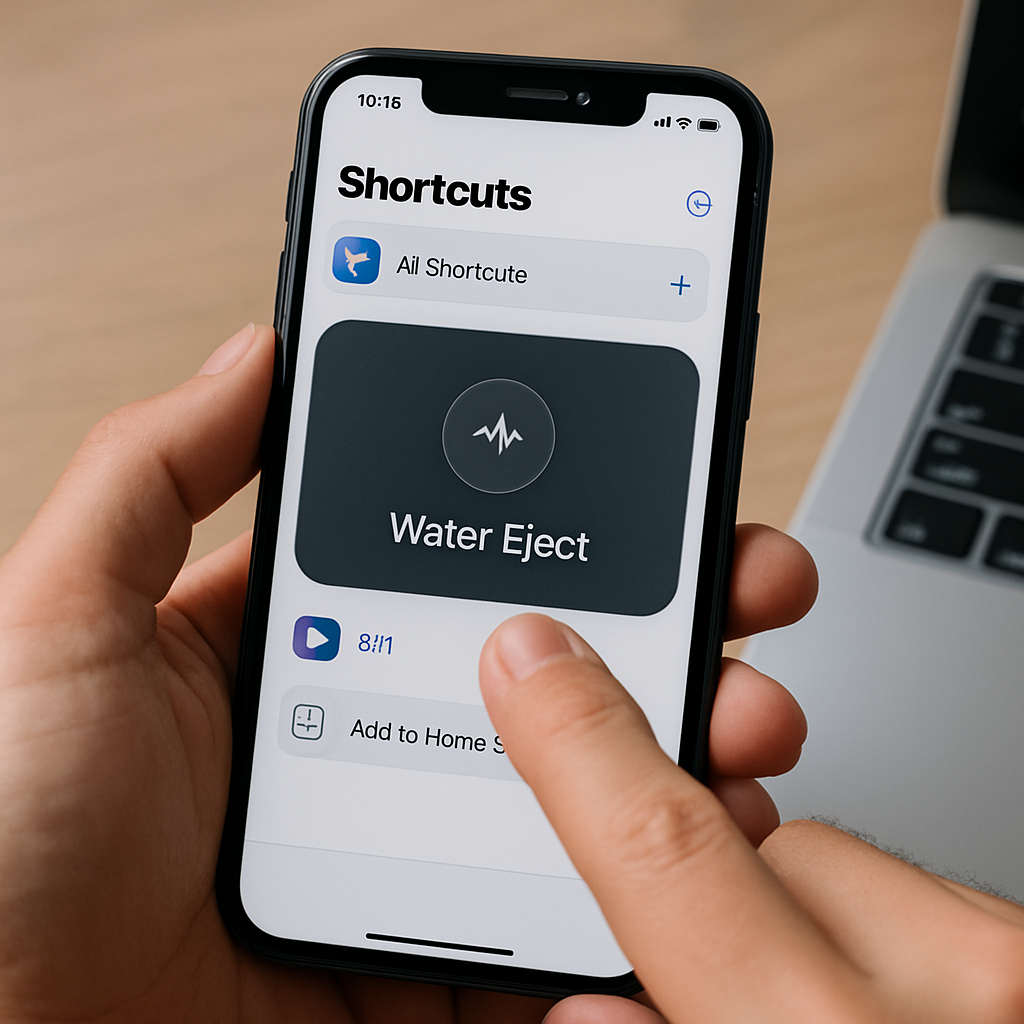 Water Eject atalho no iPhone: como acessar e método alternativo do nosso site